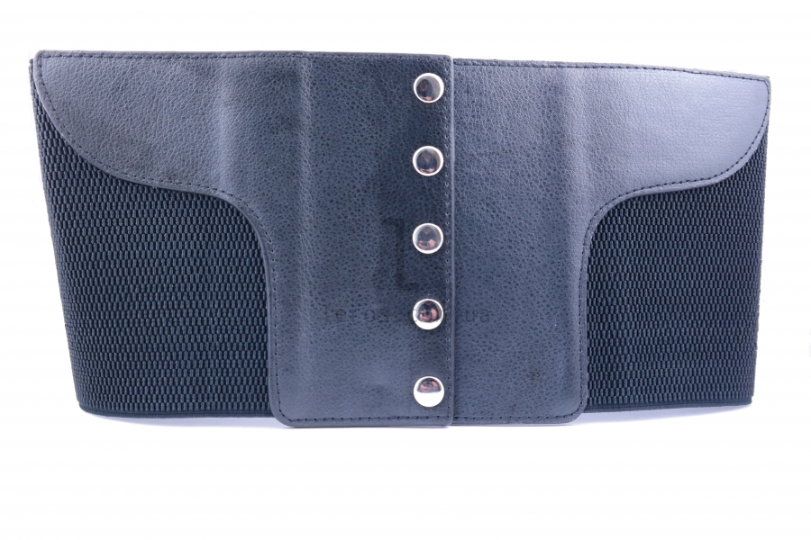 Жіночий пасок. Гумка з металевою пряжкою