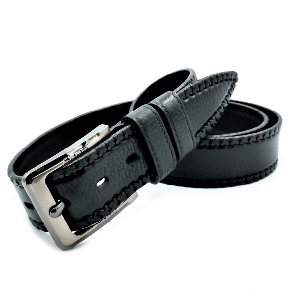 Чоловічий шкіряний ремінь