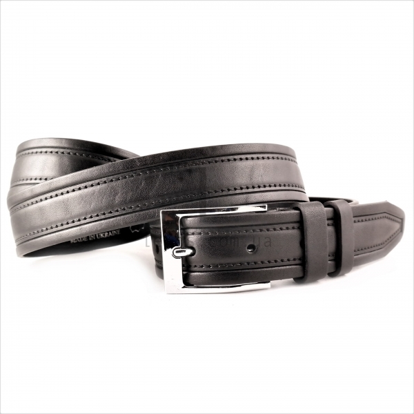 Чоловічий ремінь класичний (шкіра)