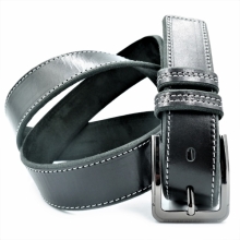 Чоловічий шкіряний ремінь