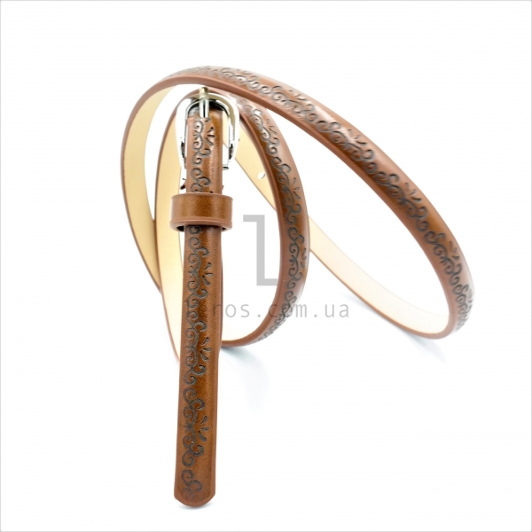 Жіночий ремінь (шкір-зам)