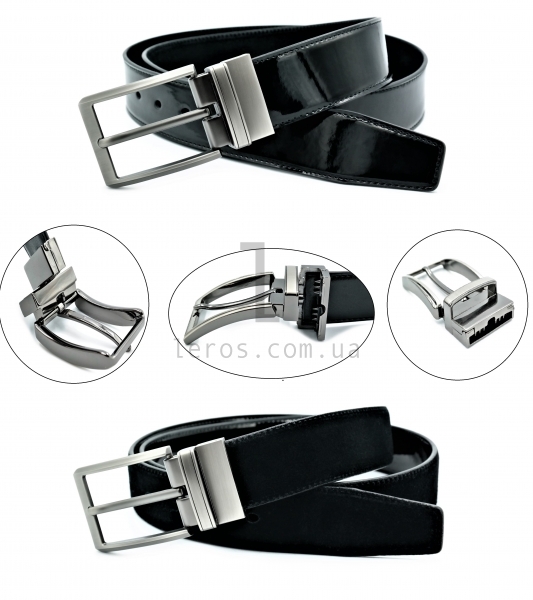 Чоловічий шкіряний ремінь