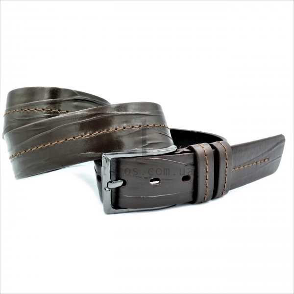 Чоловічий шкіряний ремінь