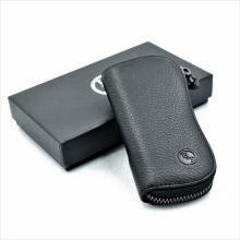 Ключниця шкіряна Чорного кольору