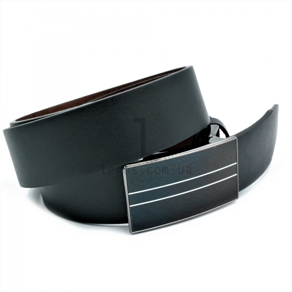 Чоловічий ремінь із затискною пряжкою
