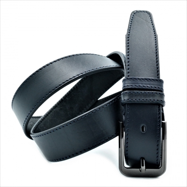 Чоловічий ремінь класичний (шкіра)