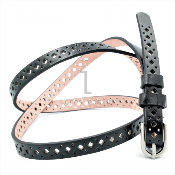 Жіночий ремінь із класичною пряжкою