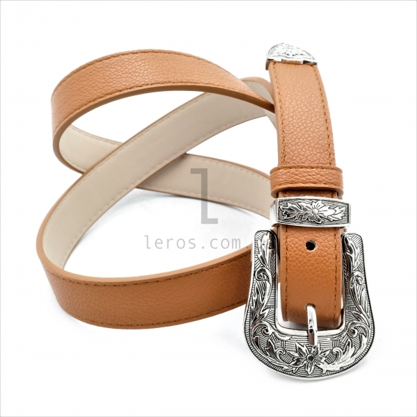 Жіночий ремінь (шкір-зам)