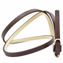 Жіночий ремінь &quot;затискач&quot; (шкір-зам)