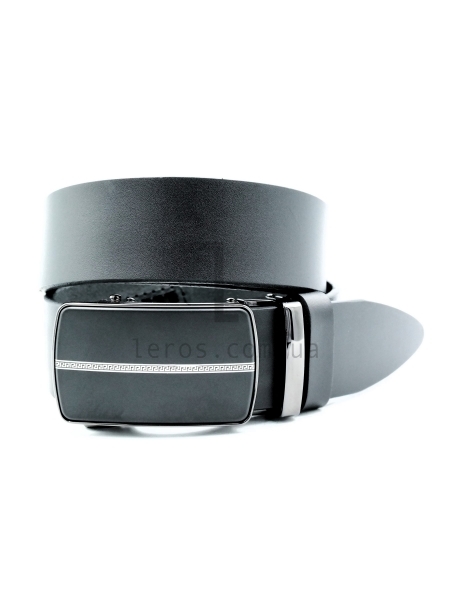 Чоловічий шкіряний ремінь із автоматичною пряжкою