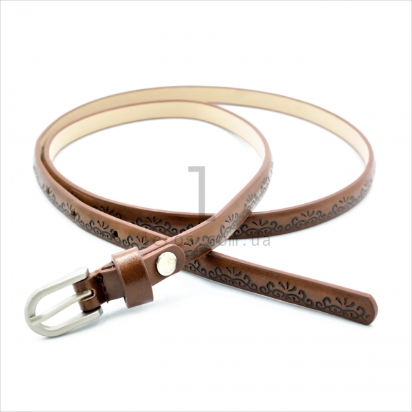 Жіночий ремінь (шкір-зам)