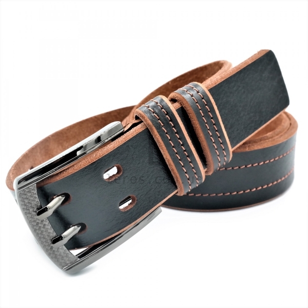 Чоловічий шкіряний ремінь