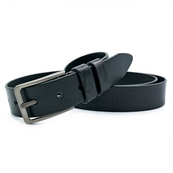 Чоловічий ремінь класичний (шкіра)