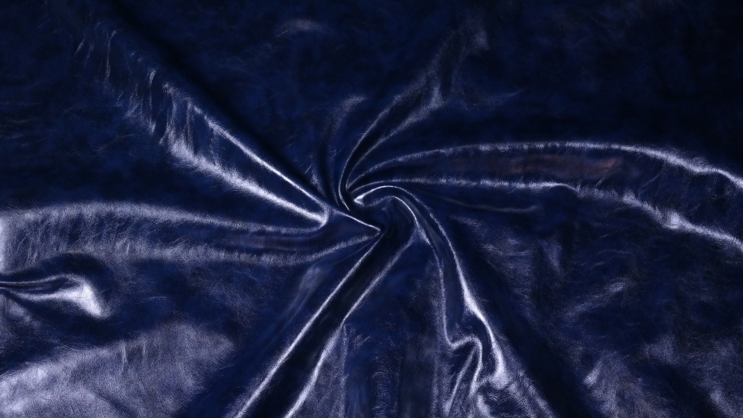 Шкірзамінник темно-синій (екошкіра)