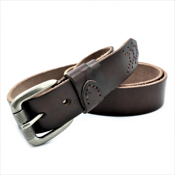 Чоловічий шкіряний ремінь