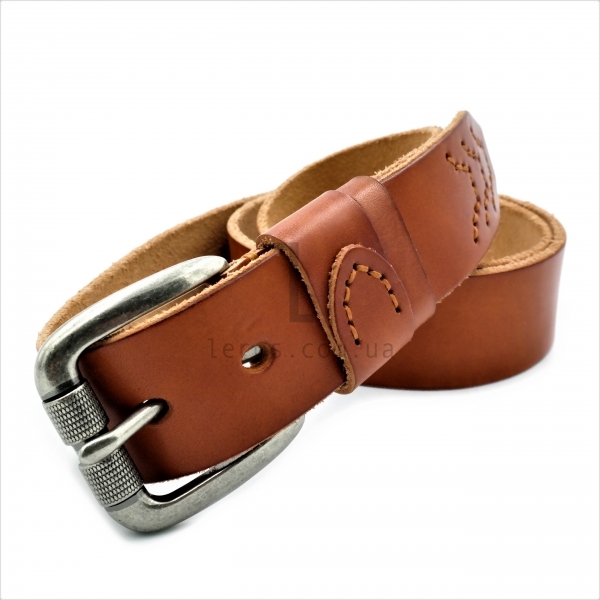 Чоловічий шкіряний ремінь