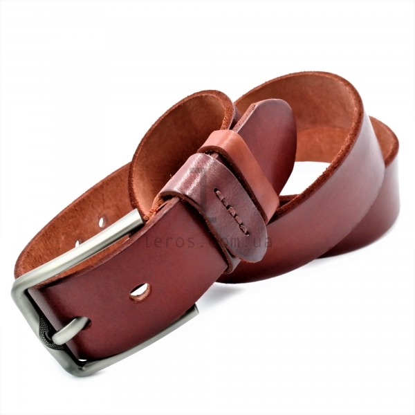 Чоловічий шкіряний ремінь