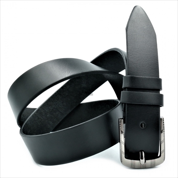 Чоловічий ремінь класичний (шкіра)