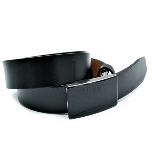 Чоловічий ремінь із затискною пряжкою