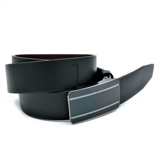 Чоловічий ремінь із затискною пряжкою