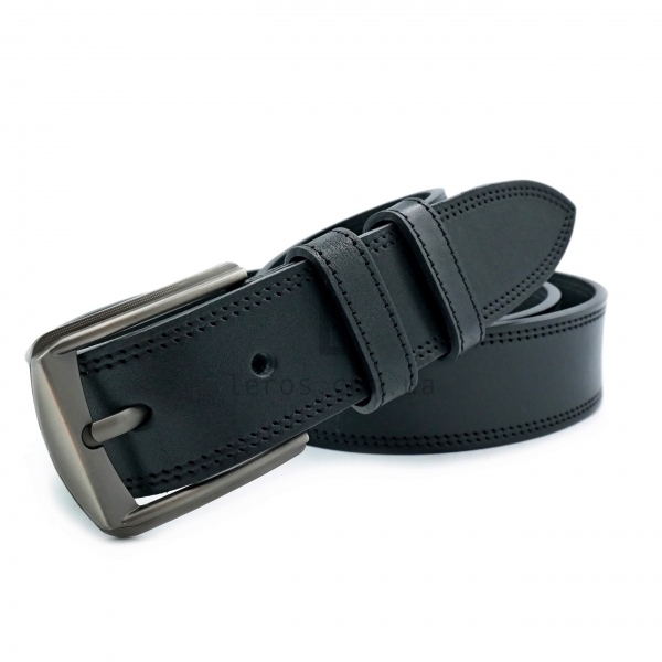 Чоловічий шкіряний ремінь