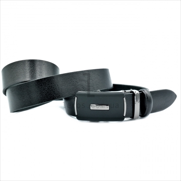 Чоловічий шкіряний ремінь із автоматичною пряжкою
