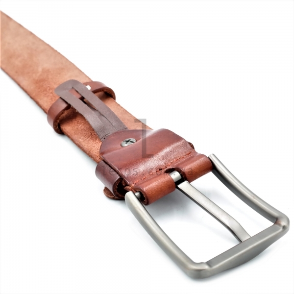 Чоловічий шкіряний ремінь