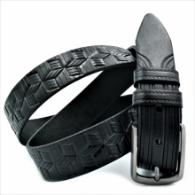 Чоловічий ремінь класичний (шкіра)