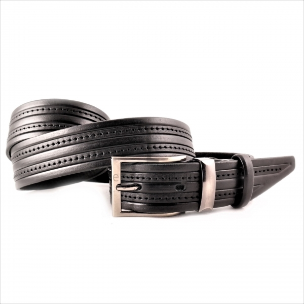 Чоловічий ремінь класичний (шкіра)
