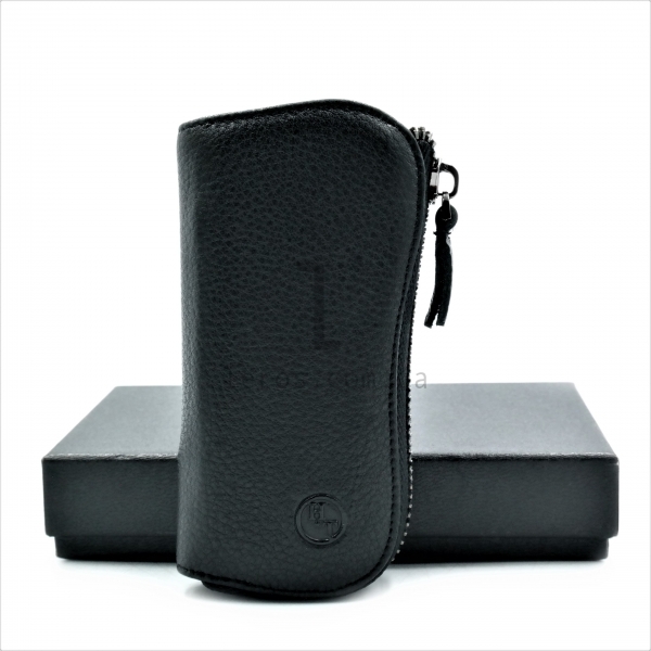 Ключниця шкіряна Чорного кольору