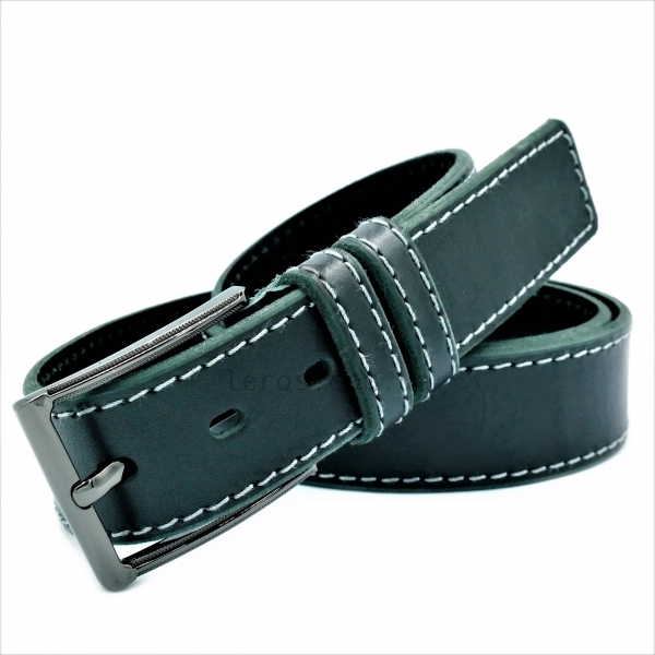 Чоловічий шкіряний ремінь