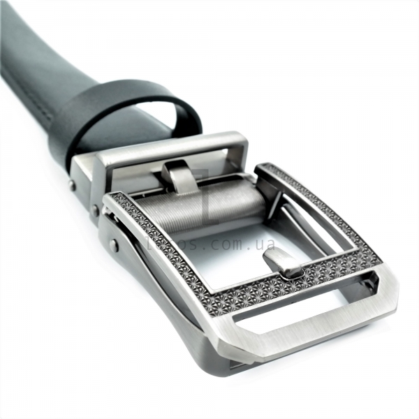 Чоловічий шкіряний ремінь із автоматичною пряжкою