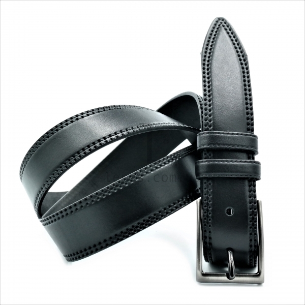 Чоловічий ремінь класичний (шкіра)