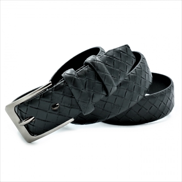 Чоловічий ремінь класичний (шкір-зам)