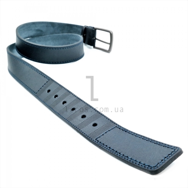 Чоловічий шкіряний ремінь під джинси.