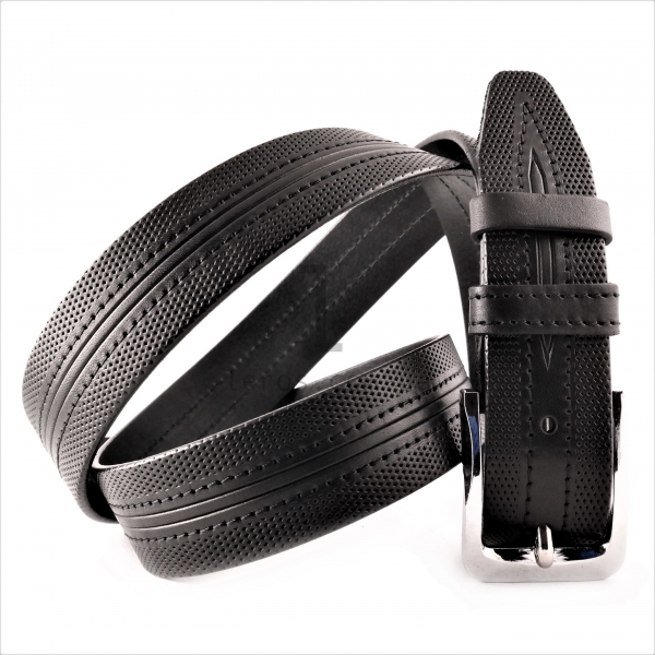 Чоловічий ремінь класичний (шкіра)