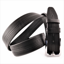 Чоловічий ремінь класичний (шкіра)