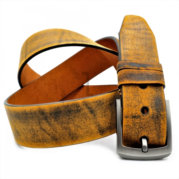 Чоловічий шкіряний ремінь