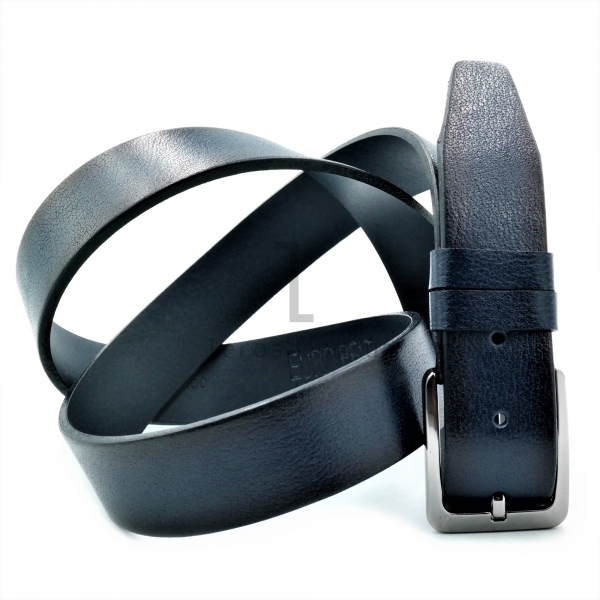 Чоловічий ремінь класичний (шкіра)