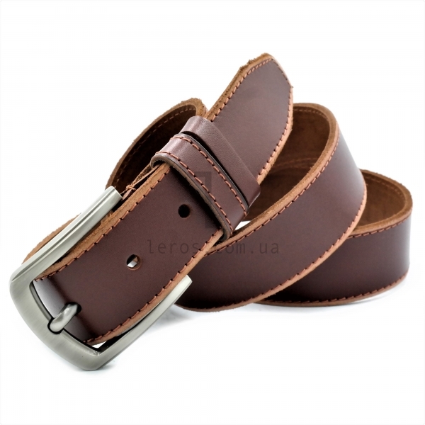 Чоловічий шкіряний ремінь