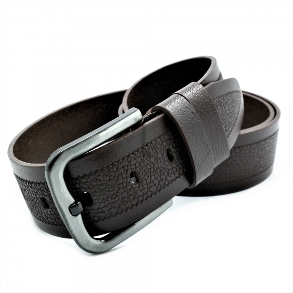 Чоловічий шкіряний ремінь