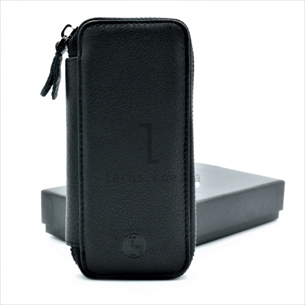 Ключниця шкіряна Чорного кольору