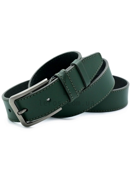 Чоловічий ремінь класичний (шкіра)