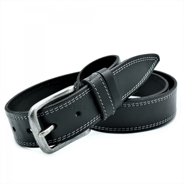 Чоловічий шкіряний ремінь