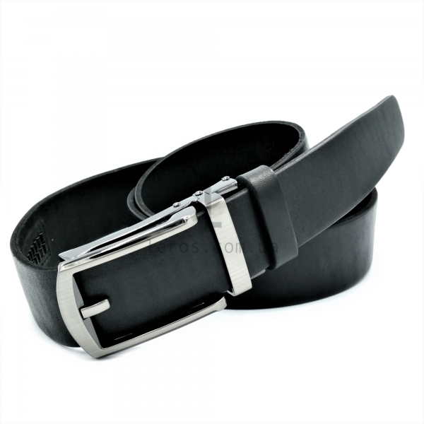Чоловічий шкіряний ремінь із автоматичною пряжкою