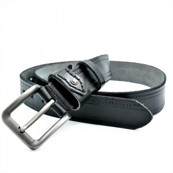 Чоловічий шкіряний ремінь