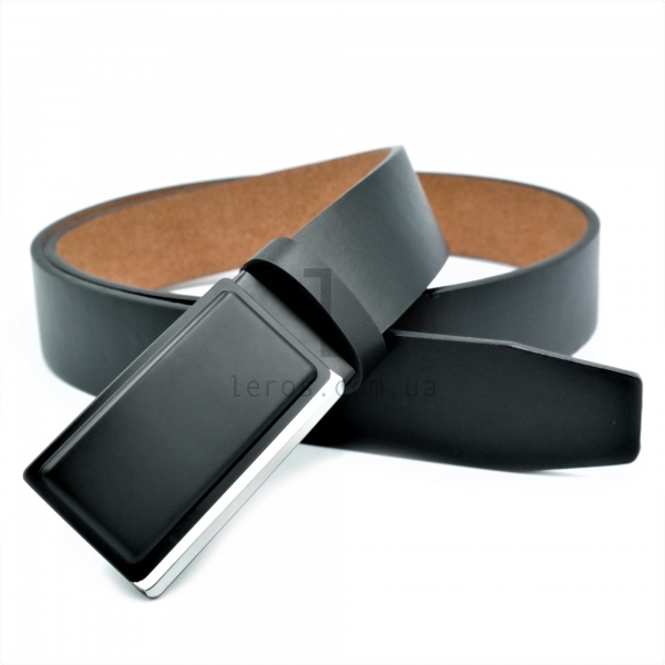 Чоловічий ремінь із затискною пряжкою