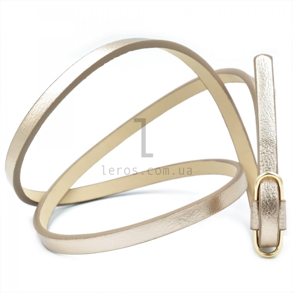 Жіночий ремінь "затискач" (шкір-зам)