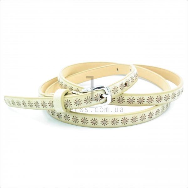 Жіночий ремінь &quot;затискач&quot; (шкір-зам)