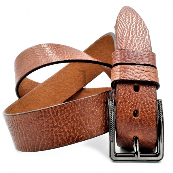 Чоловічий шкіряний ремінь